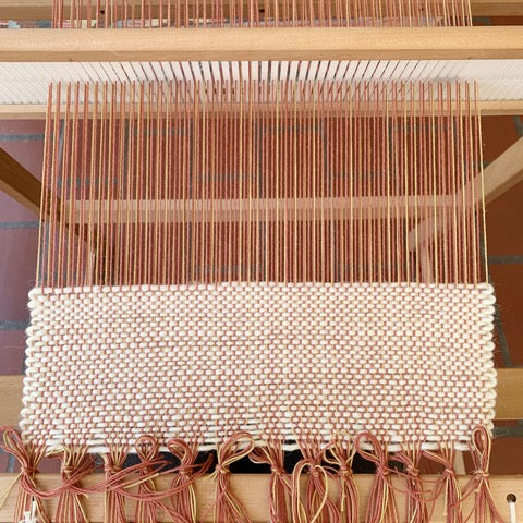 Intro to Weaving on a Loom with @salt.textile.studios