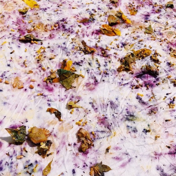 Bundle Dyeing with Foraged  Flowers + More (HUDSON)