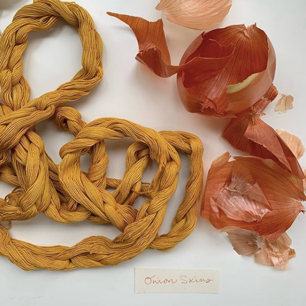 NATURAL DYES WORKSHOP AND YELLOW ONION SKIN DYE RECIPE — Women's Heritage