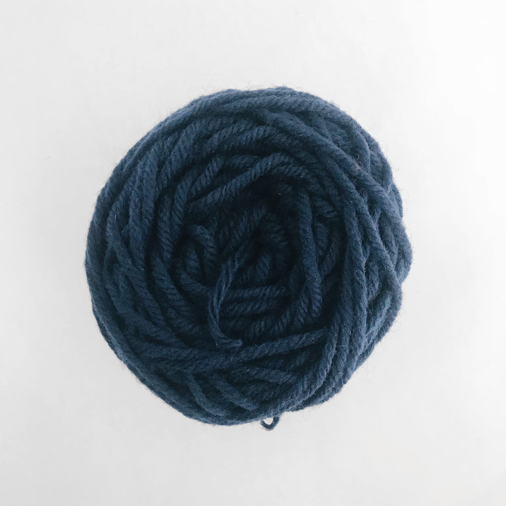 Navy Rug Wool Yarn