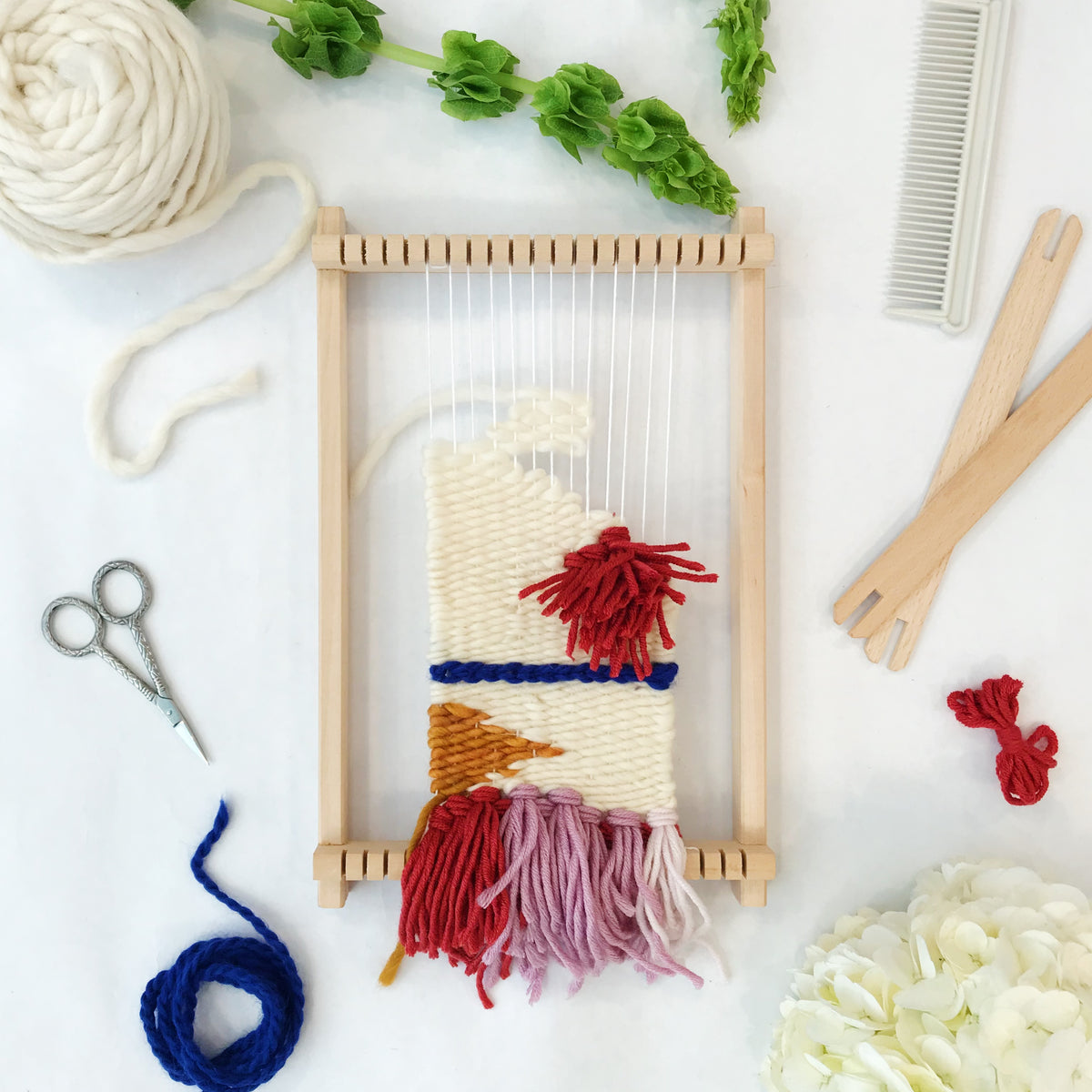 Tapestry Weaving Loom + Kit