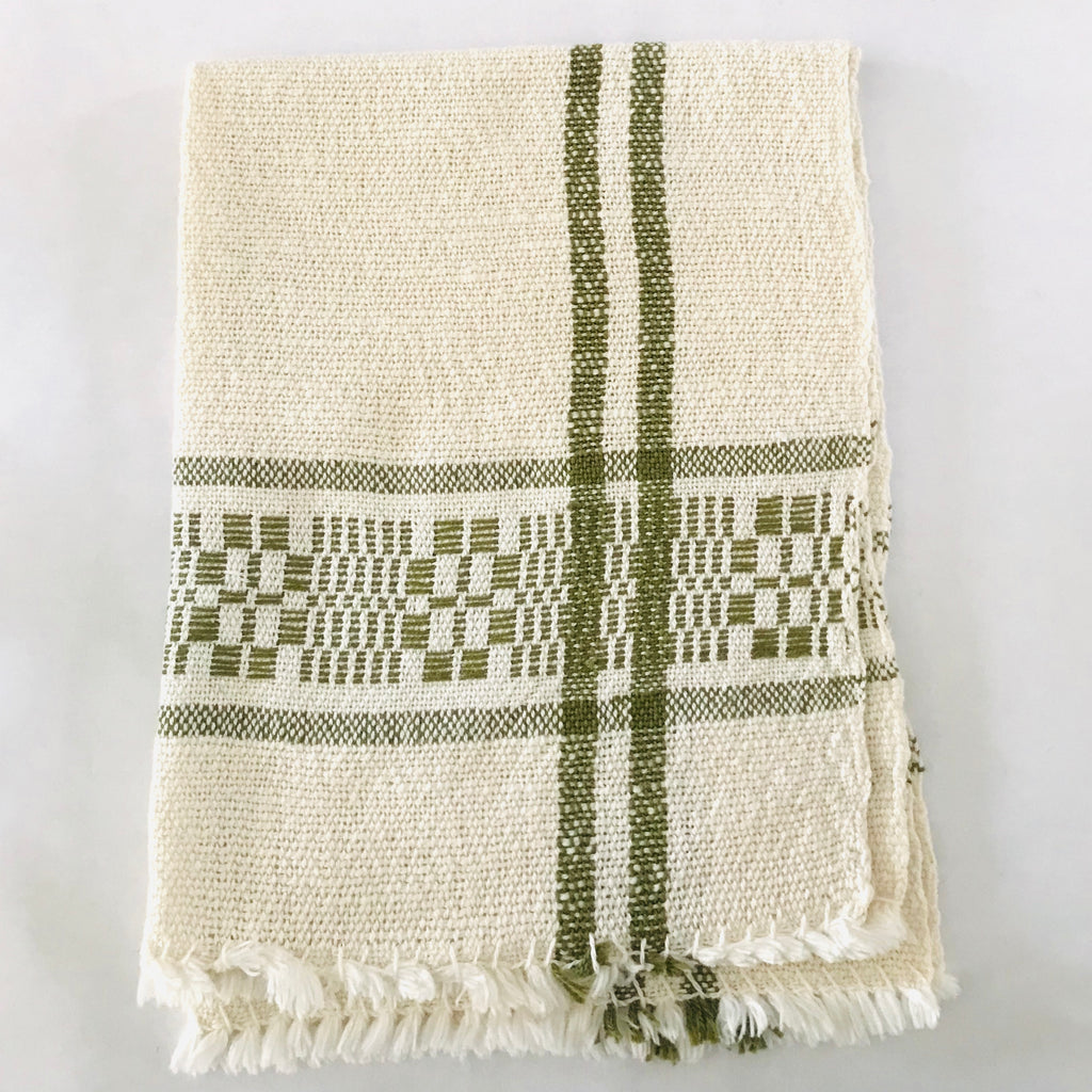 Hand Woven Cotton Towels (2 colors)