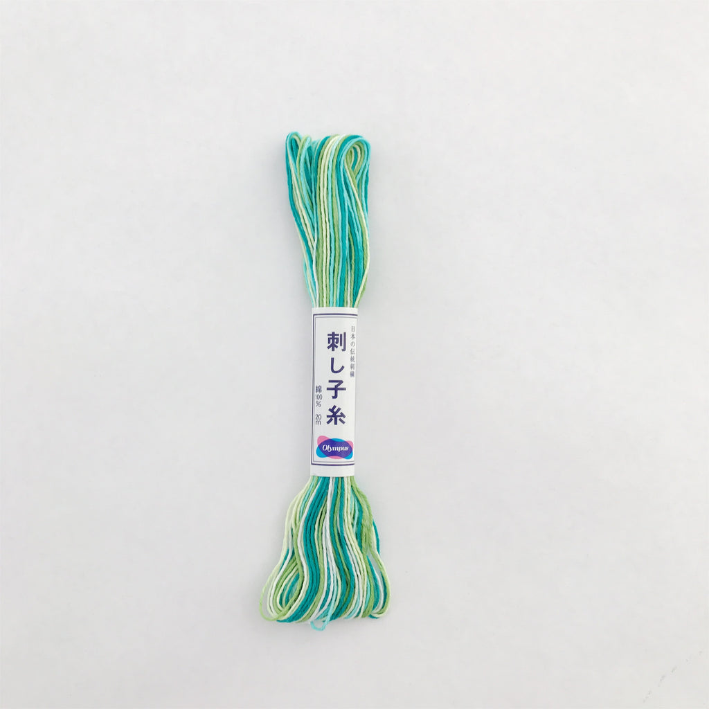 Sashiko Thread (3 variegated colors)