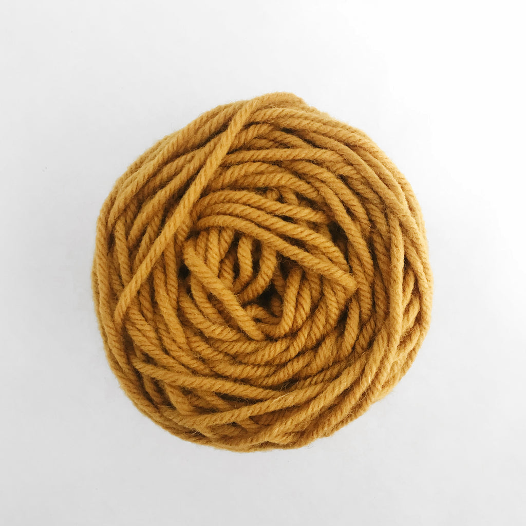 Gold Rug Wool Yarn