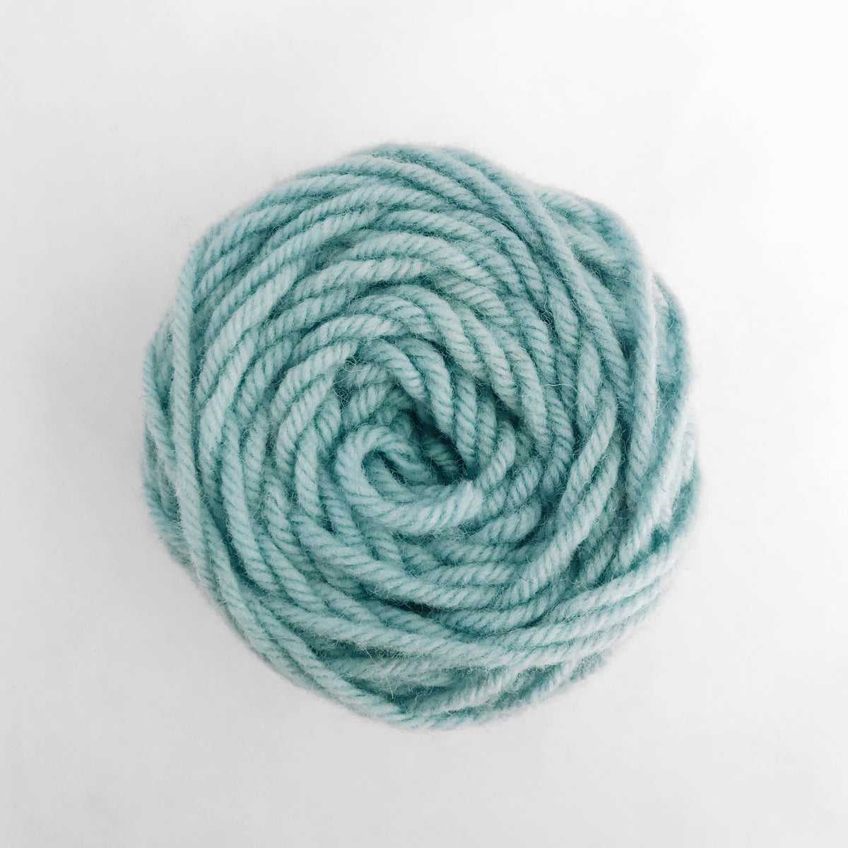 Steel Blue Rug Wool Yarn